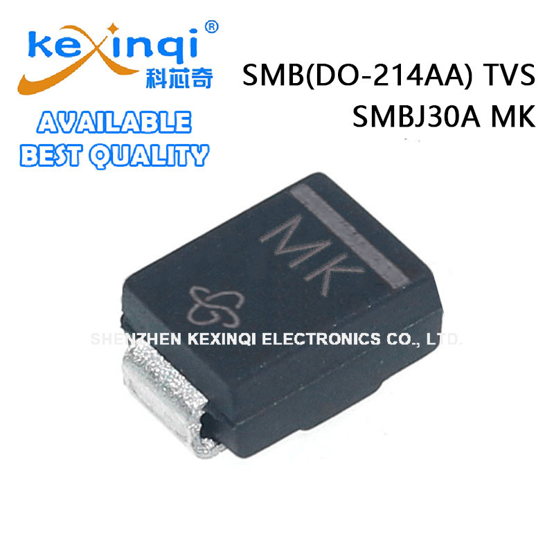 (20-100 ชิ้น) SMBJ30A MK SMB TVS Diode SMD Transient Voltage Supessor Diodes