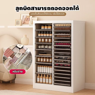 ตู้เก็บของร้านทำเล็บ ตู้เก็บของยาทาเล็บหลายชั้น ยาทาเล็บเจล และผลิตภัณฑ์ดูแลผิว