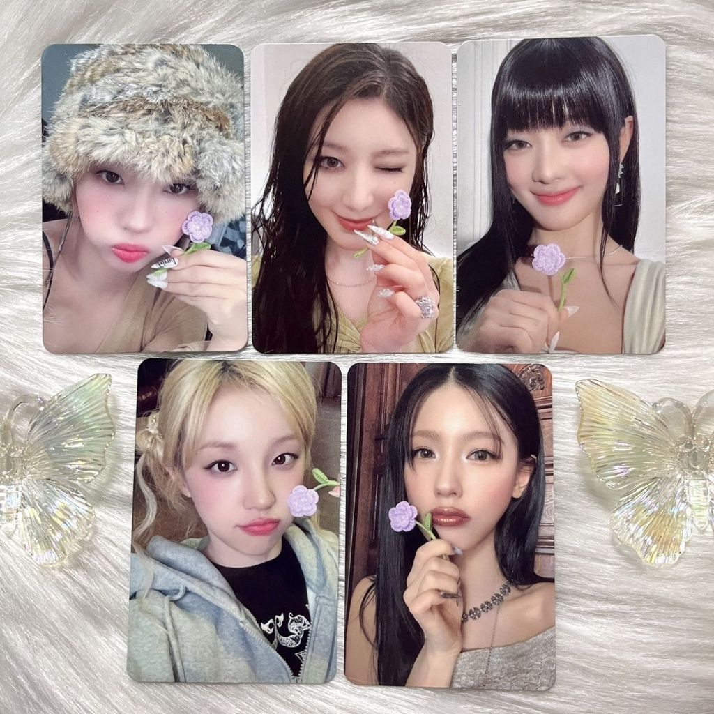 ของแท้ Gidle Girl Baby Photocard mini8 Mini 8pb รุ่น ms1.0 Niqi Face Juan แปรง