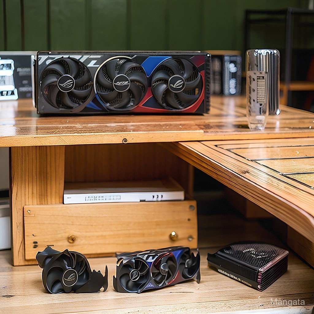 R ROG-STIX-RTX4070TIS-16G-GAMING กราฟิกการ์ดเกมเดสก์ท็อปของแท้ของจีน