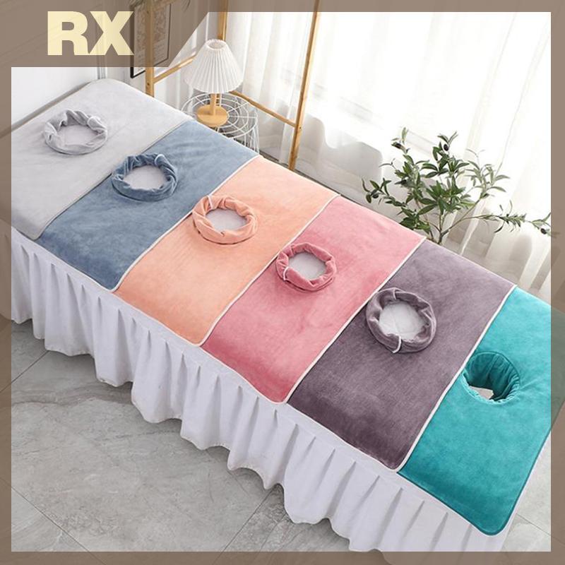 Null 40*80 ซม.หนาความงาม SPA ตารางนวด Planking Face ผ้าขนหนูหลุมเตียง null