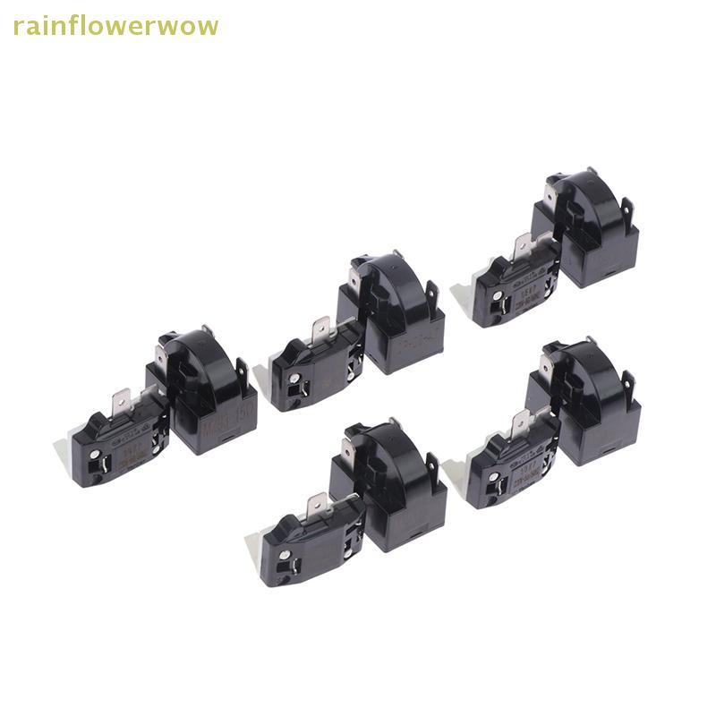 C&B PTC Starter Relay ตู้เย็น Starter Relay ตู้เย็น Overload Protector ใช้งานร่วมกับ LG ตู้เย็นคอมเพ