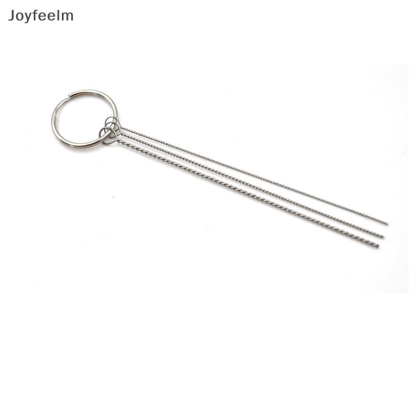 YFE 11 ชิ้น Airbrush ทําความสะอาดชุดเครื่องมือซ่อมแซมสแตนเลสชุดแปรงเข็ม N