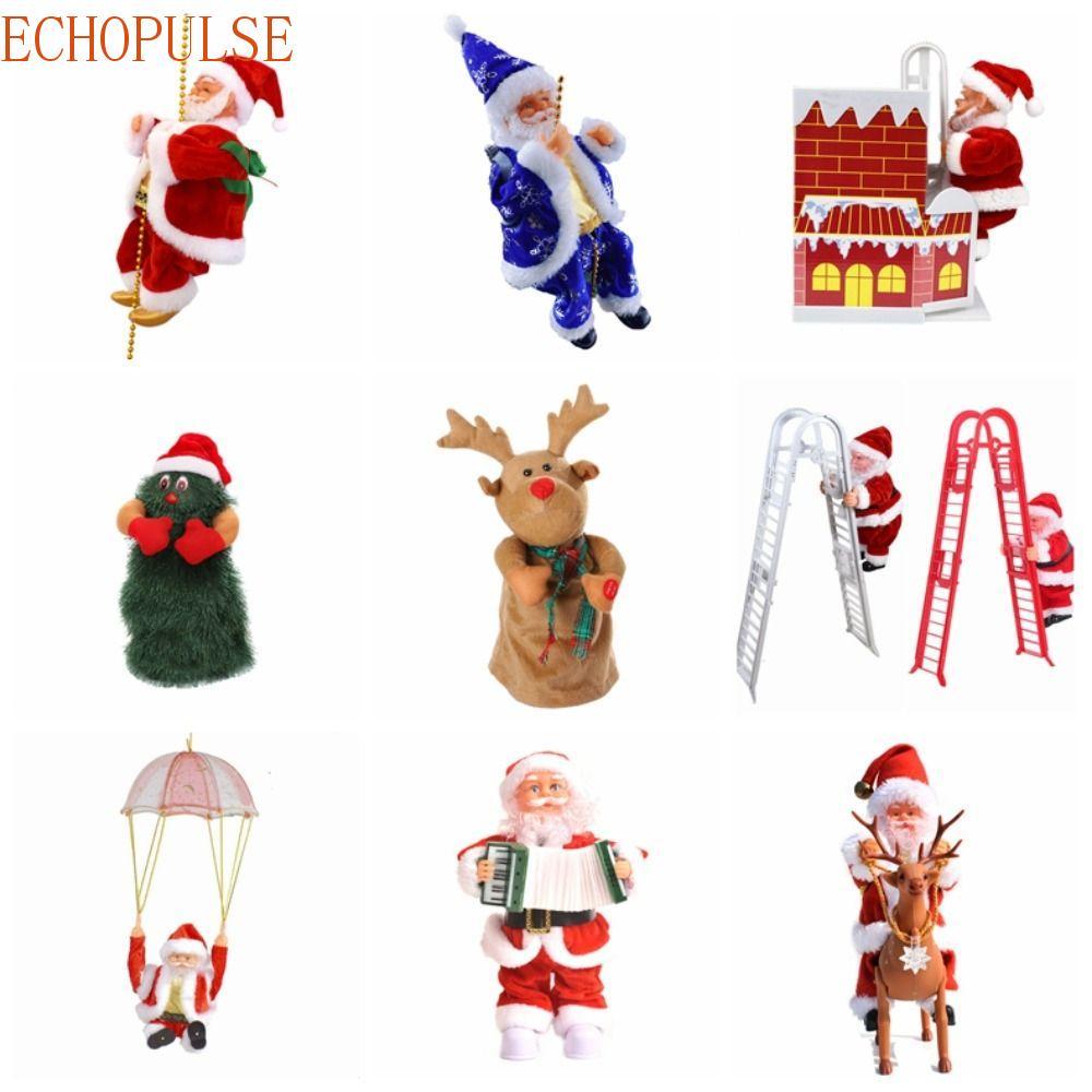 ECHOPULSE ซานตาคลอสไฟฟ้า, เชือกปีนเขาบันได Twerk Santa Claus, ร่มชูชีพ Twerk ปีนเขาปล่องบันได Santa 