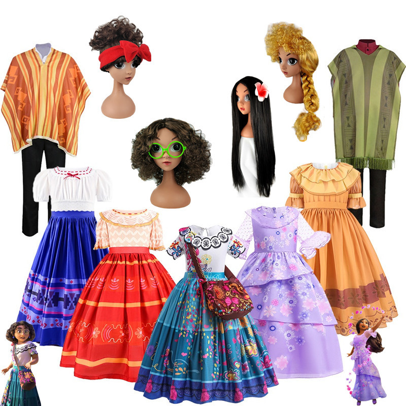 ชุด christmas เด็ก christmas sweater Encanto Magic Full House ชุดเจ้าหญิงสาว