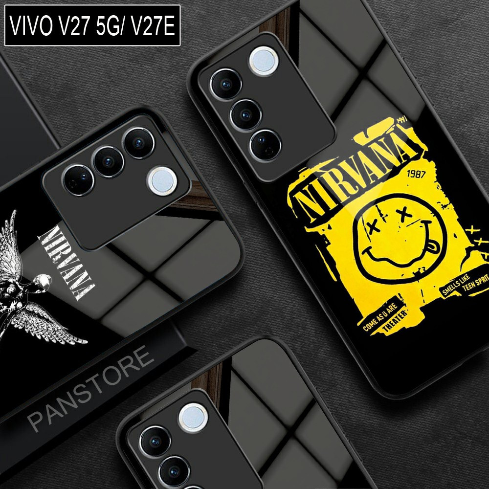Softcase Glass Case Vivo V27E/V27 5G ล่าสุด [SK- 63] V27 5G Mobile Phone Case - V25E Mobile Phone Pr