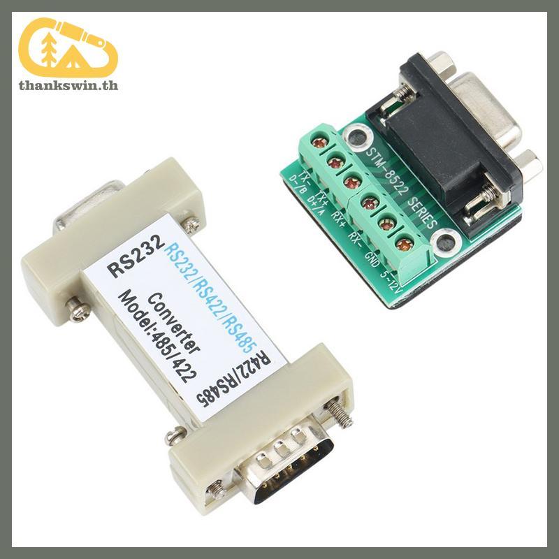 Thankswin RS232 RS485 Converter RS232 ถึง RS422 RS485 Converter RS 232 RS 422 485 อะแดปเตอร์ RS-232 