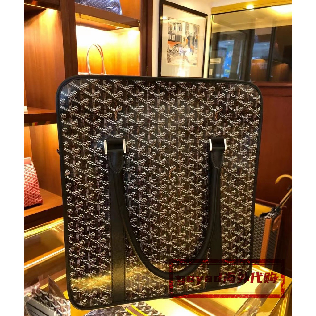 Direct Mail goyad/goyad 2022 Classic Unisex BOURGOGN E Commuter Leather Portable Business Bag