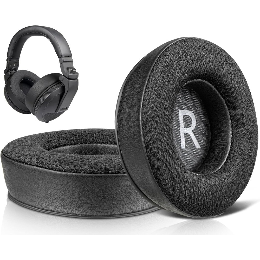 เปลี่ยนแผ่นรองหูฟังสําหรับ Pioneer DJ HDJ-X5/X5 BT, HDJ-X7,HDJ-X10 หูฟัง, แผ่นรองหูฟังพร้อมโฟมแยกเสี