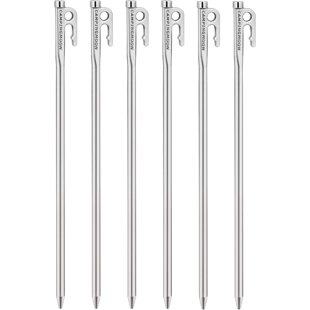 Campingmoon R-35-6P สแตนเลส 420J มาร์เทน/site สำหรับงานบนพื้นผิวแข็ง