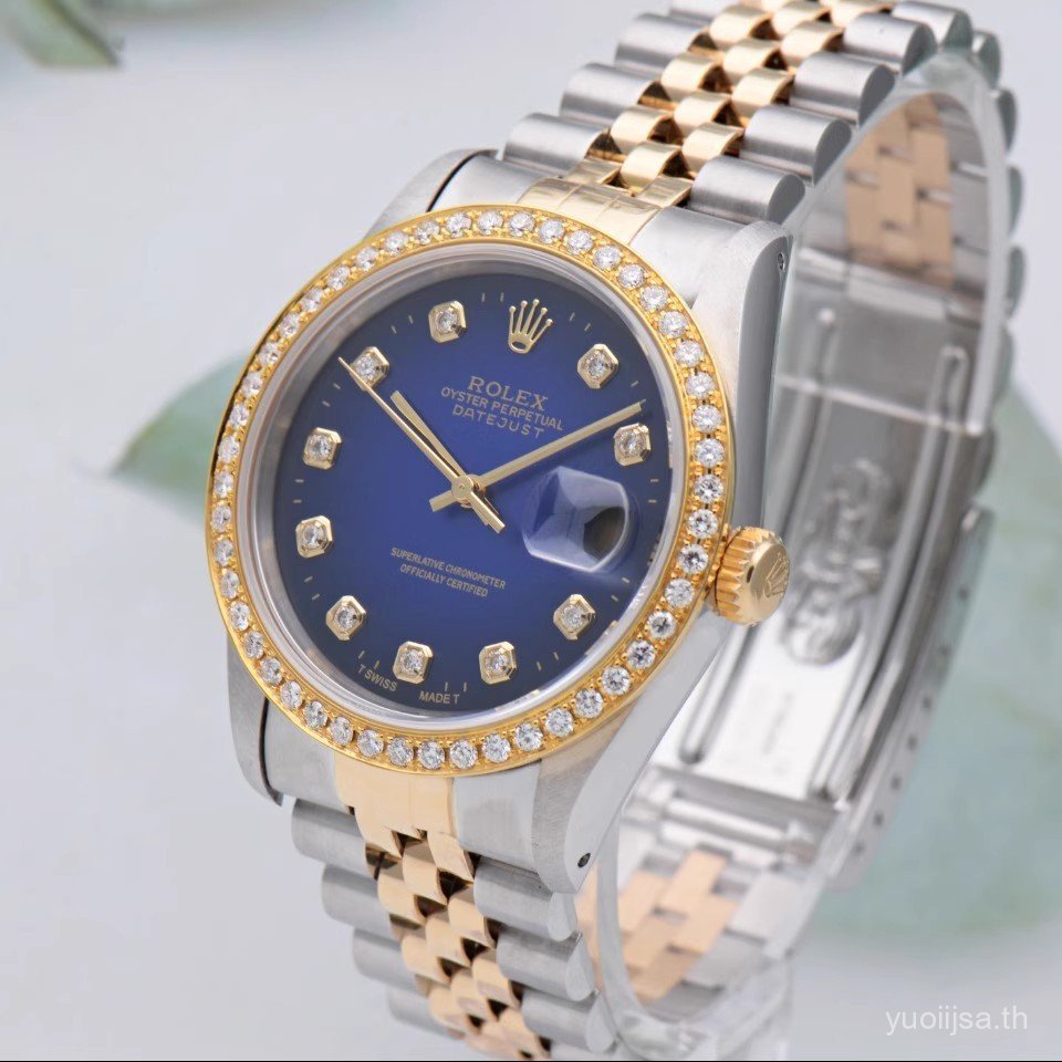 Q4B3 16233 Machinery Rail _Daytona AAARolexs นาฬิกาผู้ชายพร้อมเพชรการเคลื่อนไหวอัตโนมัติ WHAU