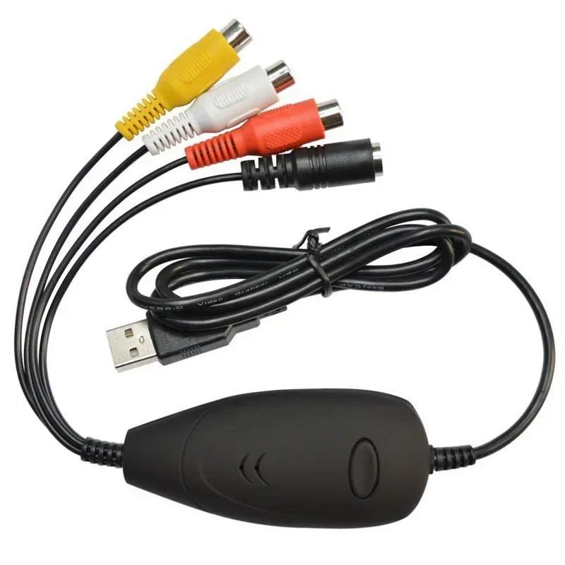 Ezcap172 USB 2.0 Audio Video Capture Card Grabber แปลงวิดีโออะนาล็อกสําหรับ VHS Video Recorder กล้อง