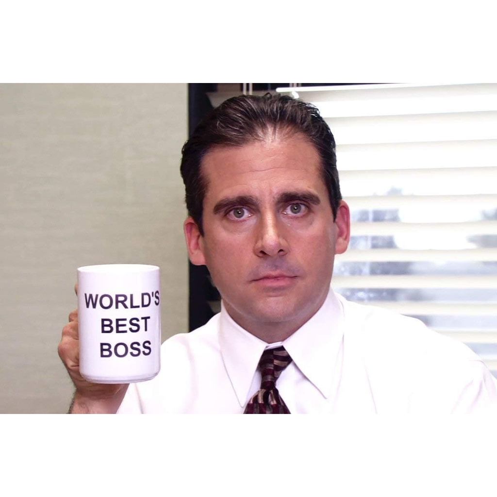 World's Best Boss Mug, The Office Coffee Mug 11 oz Ceramic Mug Funny Unique Idea Cup Gifts for Offic