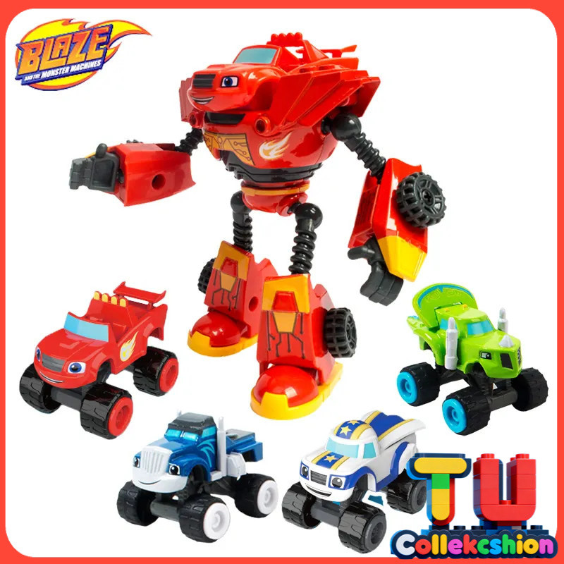 [ราคาที่ดีที่สุด] ของแท้ Cyclone Fleet Toy Speed Alloy Car Speed Transforming Robot Darlington Rescu