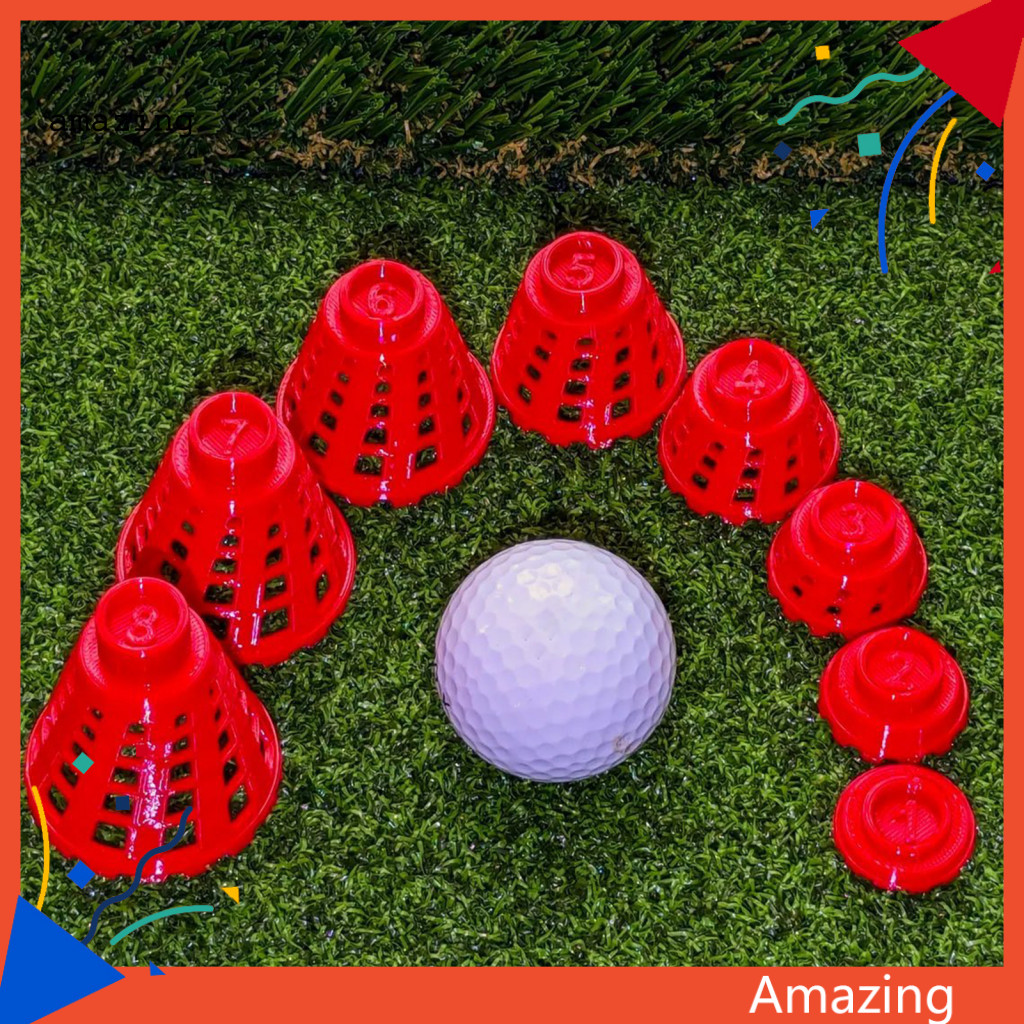 [AM] Seniors Golf Tees Higher Ground Golf Tees ในร่ม/กลางแจ้ง Golf Simulator Tees ชุดสําหรับฤดูหนาวก