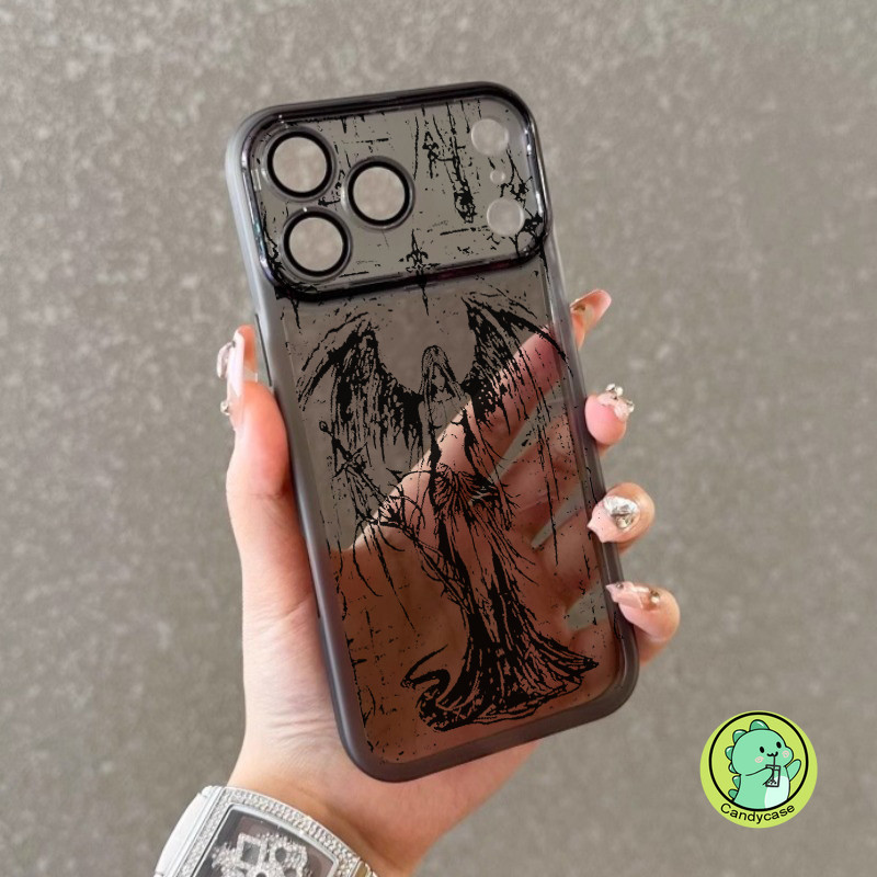 Vintage Gothic Dark Angelเคสโทรศัพท์สําหรับMoto G86 G85 G84 G75 G64 G60 G56 G54 Power G53 G45 G40 Fu