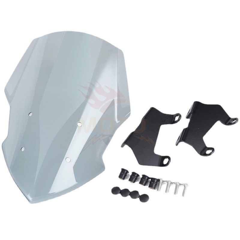 เหมาะสําหรับ Yamaha MT125 MT-15 19-21 อุปกรณ์เสริมดัดแปลงกระจกด้านหน้า Deflector