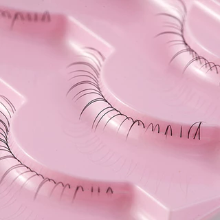 Under Eyelashes Daily Makeup Manga Natural Wispy 5 คู่ก้านโปร่งใส