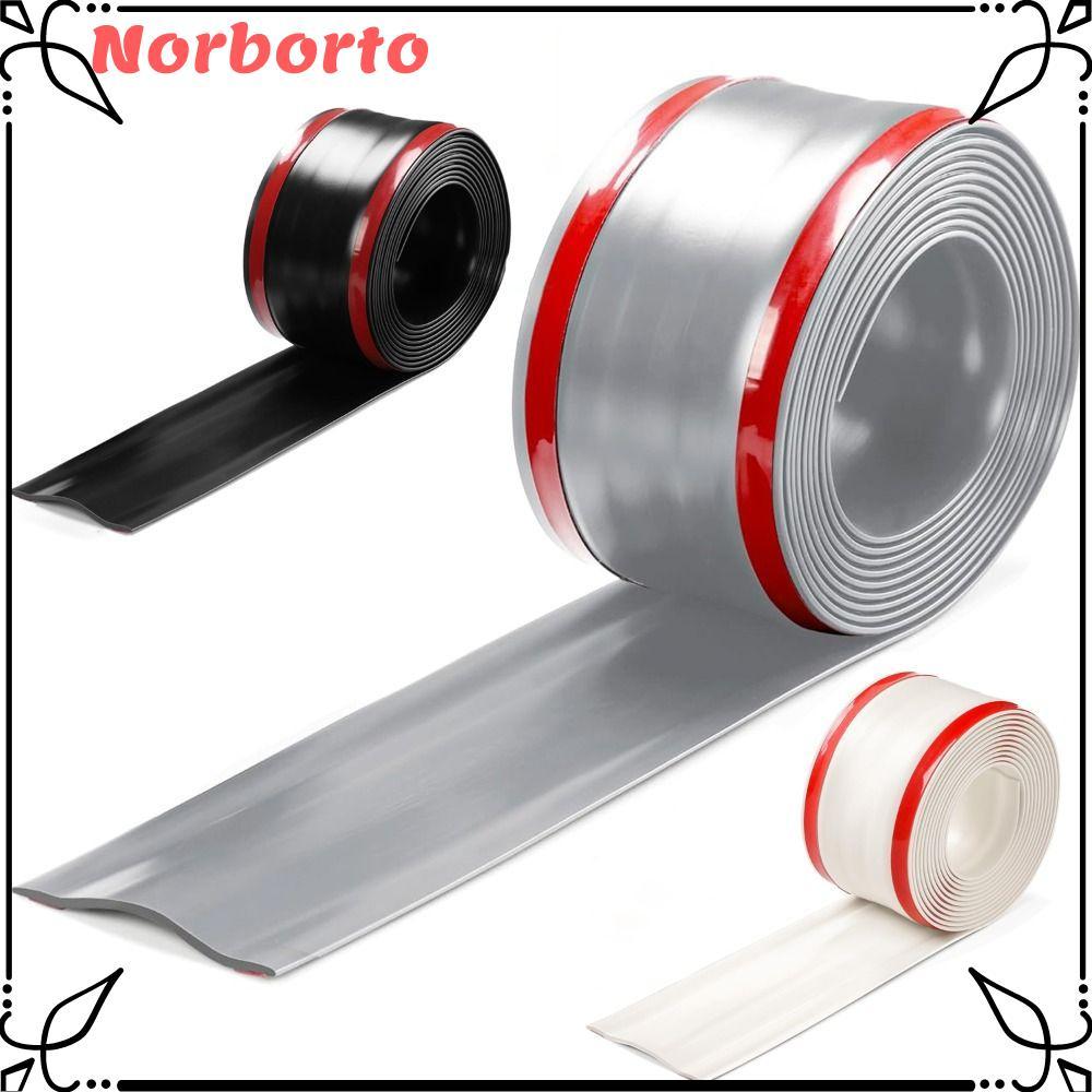 NORBORTO ฝาครอบสายเคเบิลพื้น, 1 ม. PVC Wall Wire คอนซีลเลอร์, Professional Soft ไม่มีเจาะ Universal 