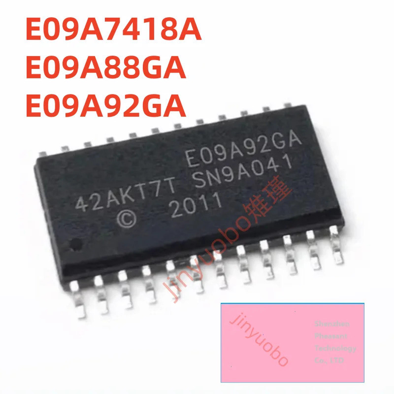 5PCS E09A7418A 09A88GA E09A92GA SOP-24 เครื่องพิมพ์ชิป IC ชิปเซ็ต