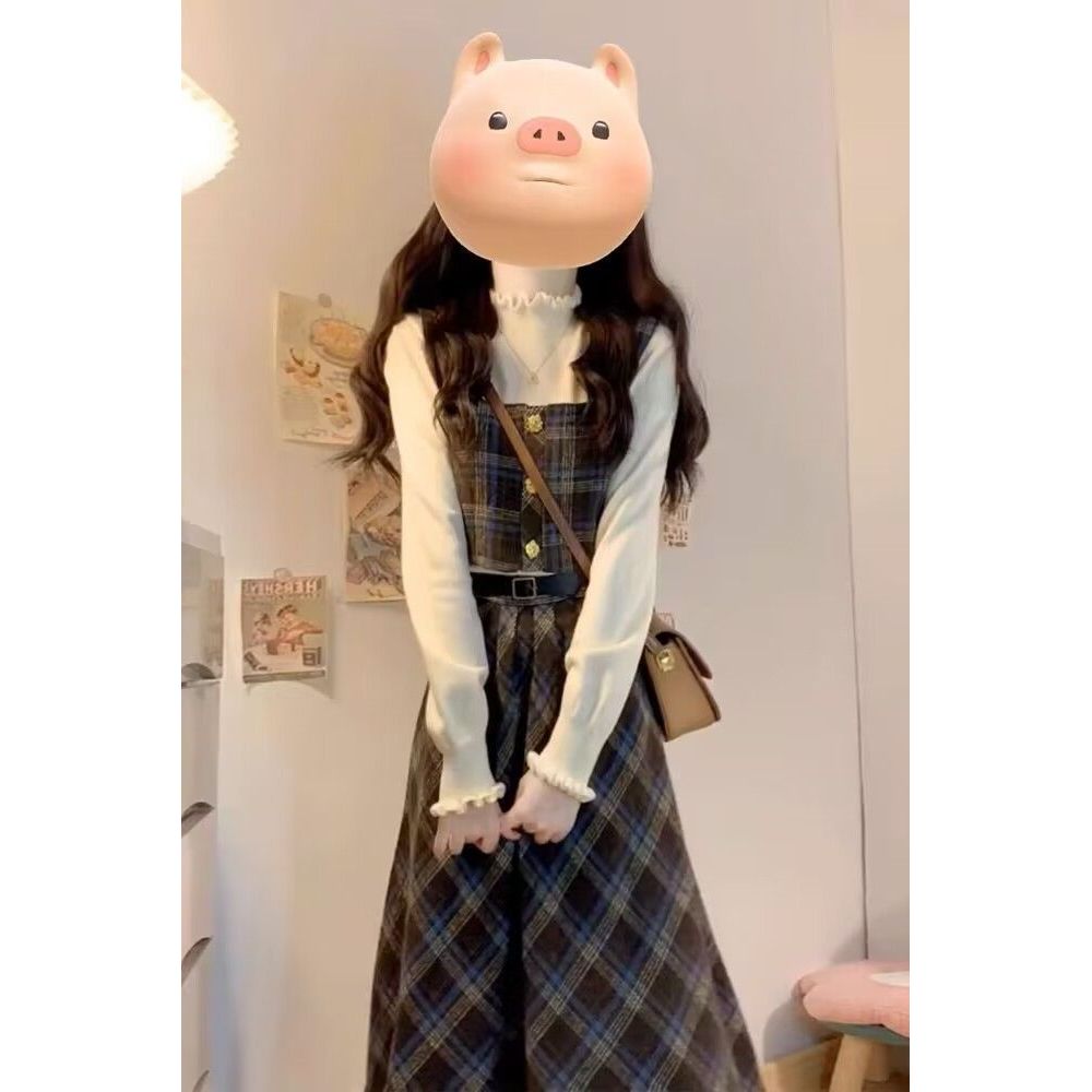 ชุดกระดูก femur สไตล์ชาแนลและเกาหลี สำหรับผู้หญิง