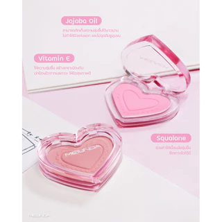💟ของแท้ | ส่งด่วน💟 บลัชออน เนื้อเนียนนุ่ม ละมุน Meilinda Dreamy Blurry Blush (MC5109)
