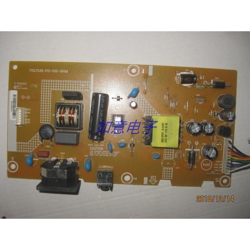@@ Dell SE2417HG Power Board บอร์ดแรงดันสูง 715G7938-P01-000-0H1M