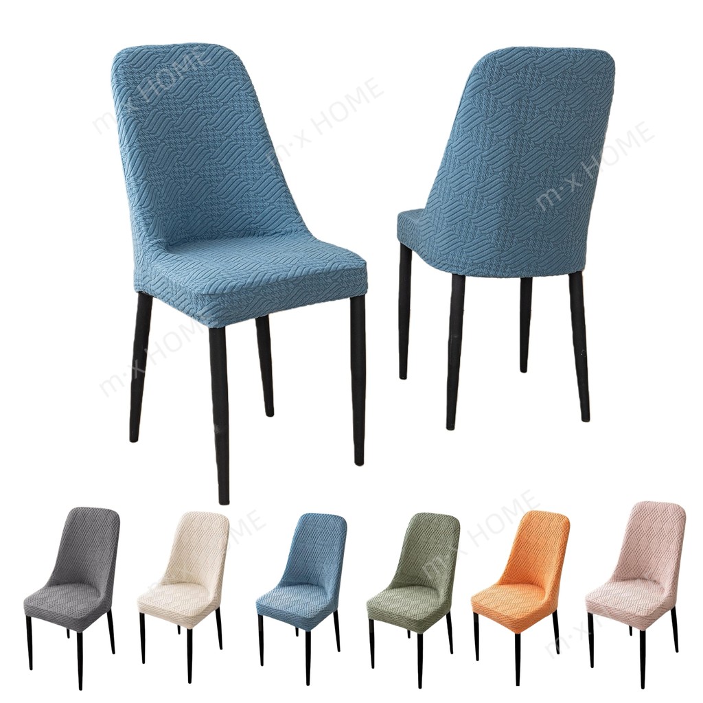 Slipcover สำหรับเก้าอี้ห้องครัวและห้องนั่งเล่น แบบโค้งทันสมัย เพิ่มความสวยงามในงานปาร์ตี้