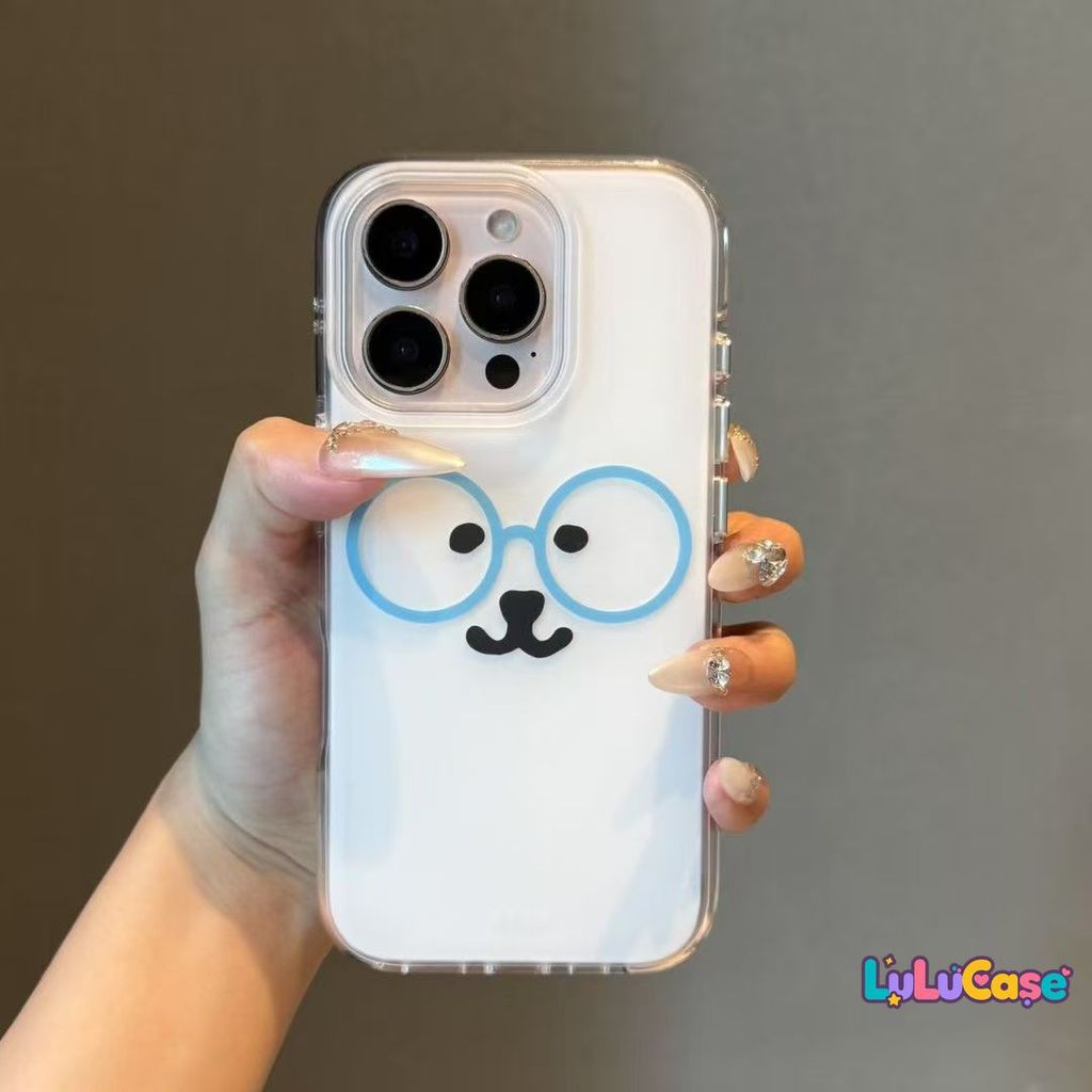 เคสไอโฟน Redmi Note 12 13 14 11 11S 10 8 Pro Plus 13C 14C 12C 9C 12 10C 9T 9A A1 POCO C75 C61 ปกอ่อนแฟชั่นโจ๊กหมี IMD - รูปที่ 2