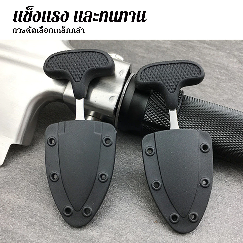 มัลติฟังก์ชั่สแตนเลสตัดเชือกแบบพกพาแคมป์ปิ้งกลางแจ้งมีดตัด thumbnail 5