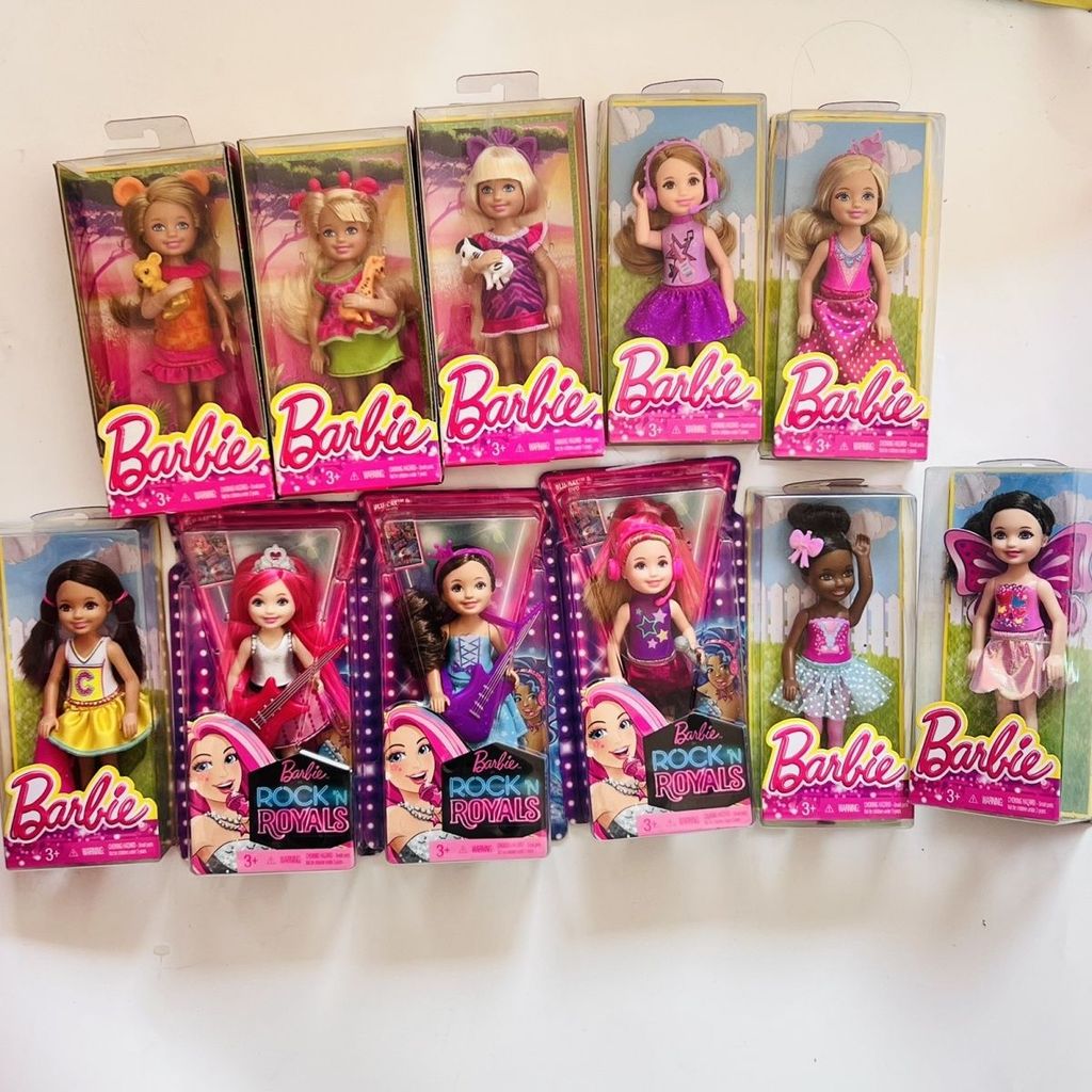 Mattel Barbie Little Kelly Rock Training Camp Little Barbie Cute Full Set ของแท้ Influencer