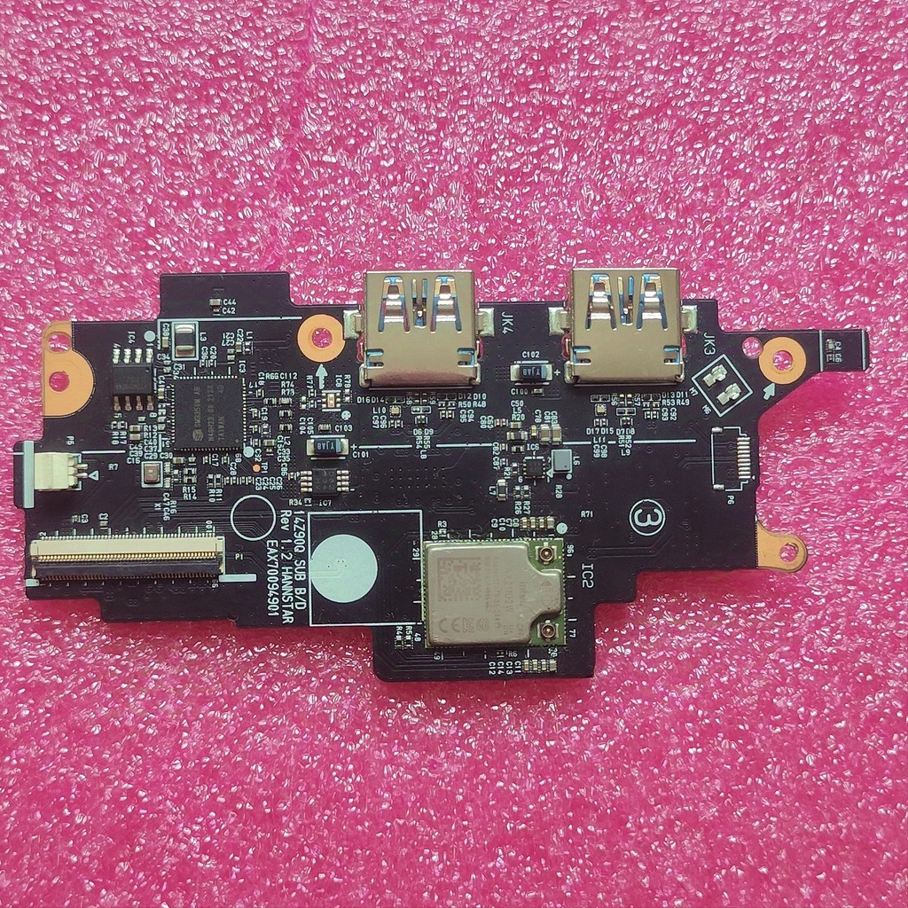 Original LG 14Z90Q 14Z90R-G โน้ตบุ๊คสวิทช์บอร์ดเครือข่าย USB BOARD EAX70094901
