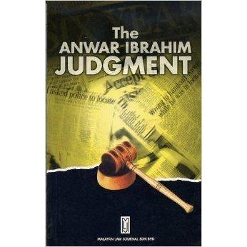[BnB] USED The Anwar Ibrahim Judgement by Loo Lai Mee (เอ็ด.) (มือสอง: ดี)