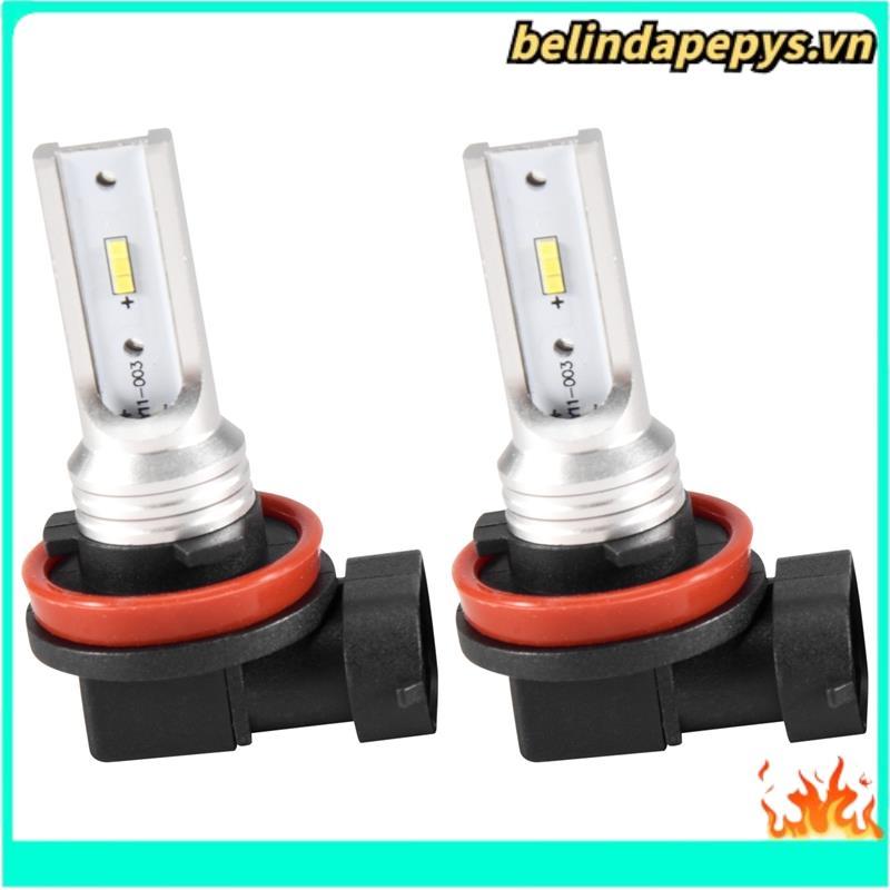 H8 H11 H16 หลอดไฟหมอก LED, H16 ไฟตัดหมอก LED พลังงานสูง Csp-Y11, Cool White 6500K (แพ็ค 2 ชิ้น)