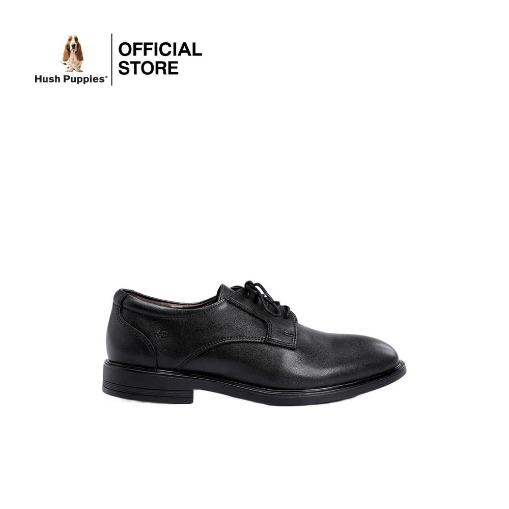 Hush Puppies รองเท้าผู้ชาย รุ่น  HP 8HDFPP285A - สีดำ (รองเท้าทางการหนังสังเคราะห์ แบบสวม)