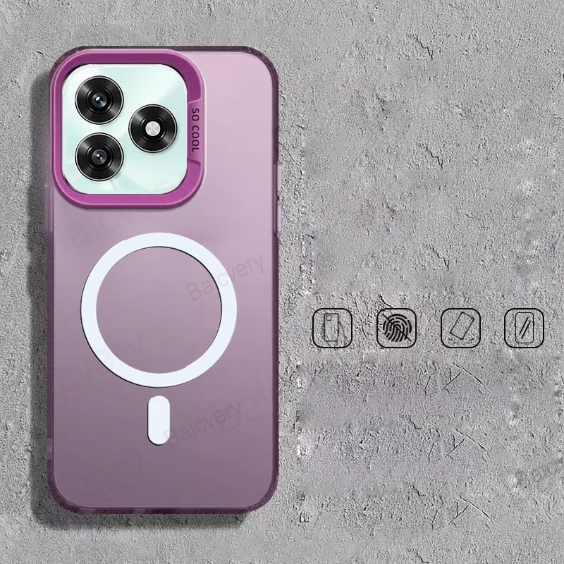 เคสกันกระแทก IMD สําหรับ Honor X5D Plus / Honor X5C Plus / Honor X5B Plus ฝาครอบป้องกันด้วยสติกเกอร์