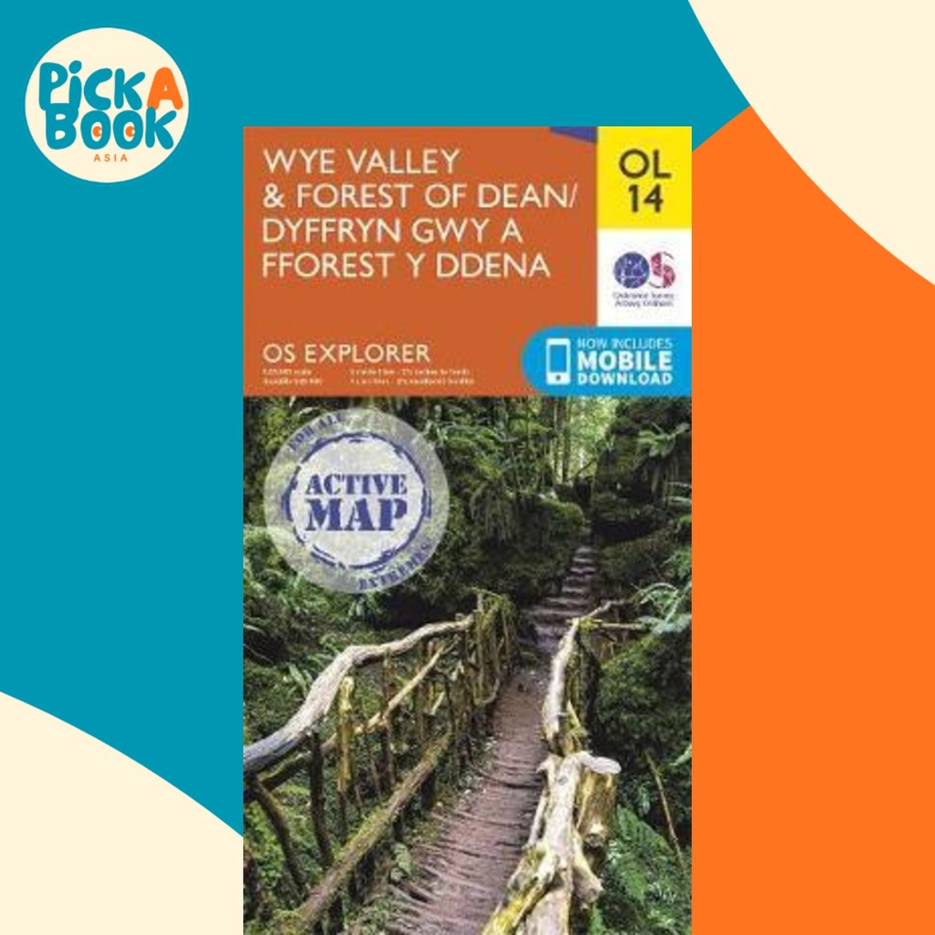 Wye Valley & Forest of Deane โดย (ฉบับสหราชอาณาจักรปกอ่อน)