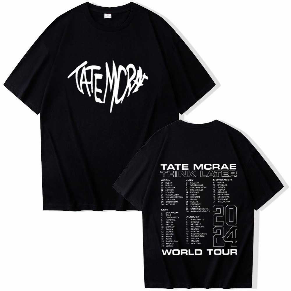 เสื้อยืด Tate McRae Think Later Tour 2024