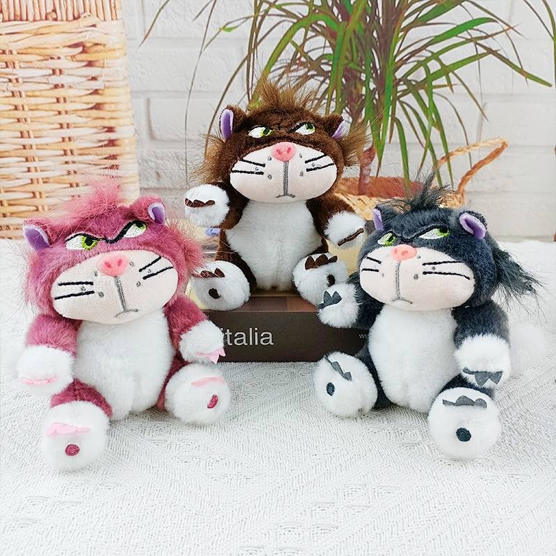 Popular Luxifa Cute Doll Funny Pendant Cat Doll Keychain Plush Toy b7UQ