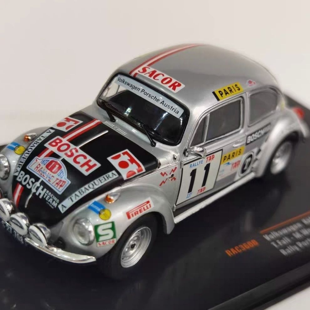 IXO 1/43 VW KAFER 1303 S #11 1973 Volkswagen Beetle Racing รุ่นโลหะผสม
