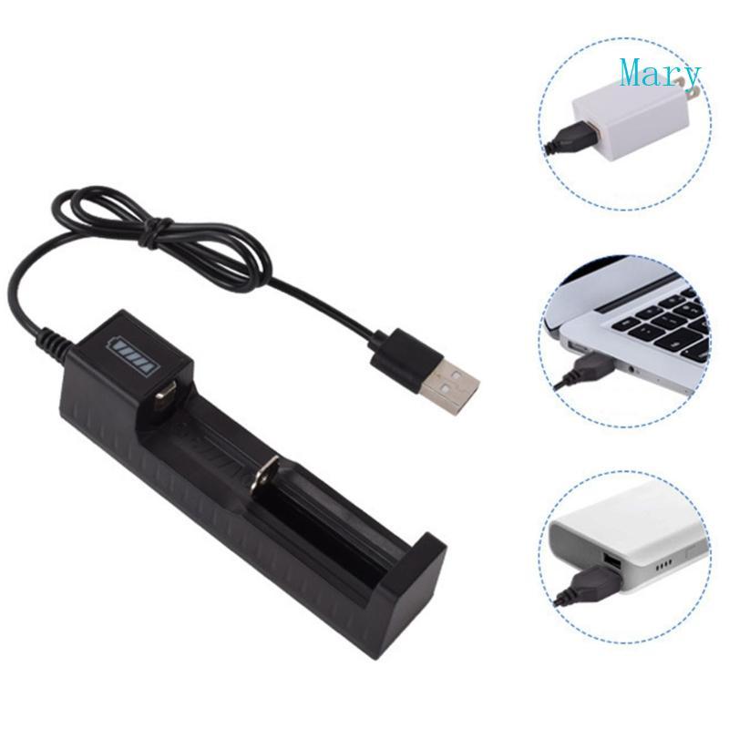 USB Universal  Charging Adapter for 4.2V 18650 18490 Li-ion Batteries