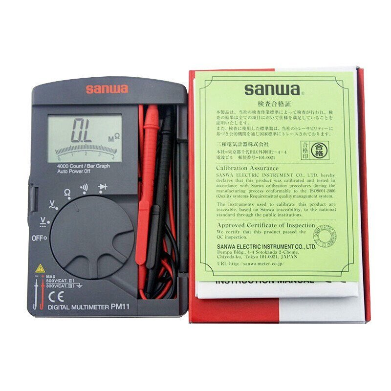 ตัวชี้มัลติมิเตอร์ SANWA YX360TRF มัลติมิเตอร์แบบอนาล็อก EM7000/CX506A/YX361TR