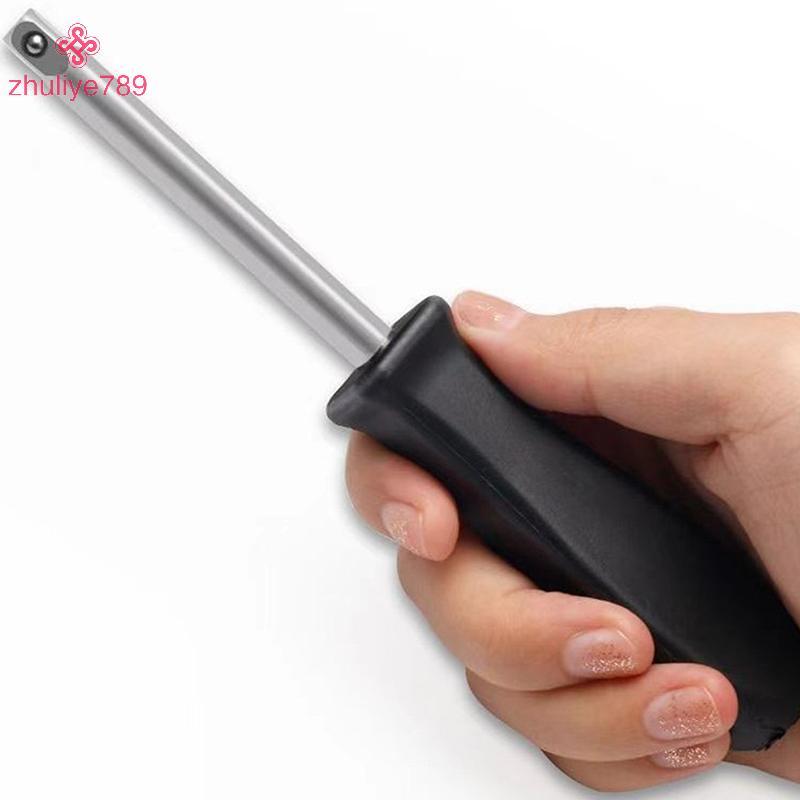 <zhuliye789>150 มม.1/4 นิ้วหญิงสแควร์ไดรฟ์จับประแจซ็อกเก็ตสําหรับบินขนาดเล็กประแจวงล้อสไลด์Rod ADตัว