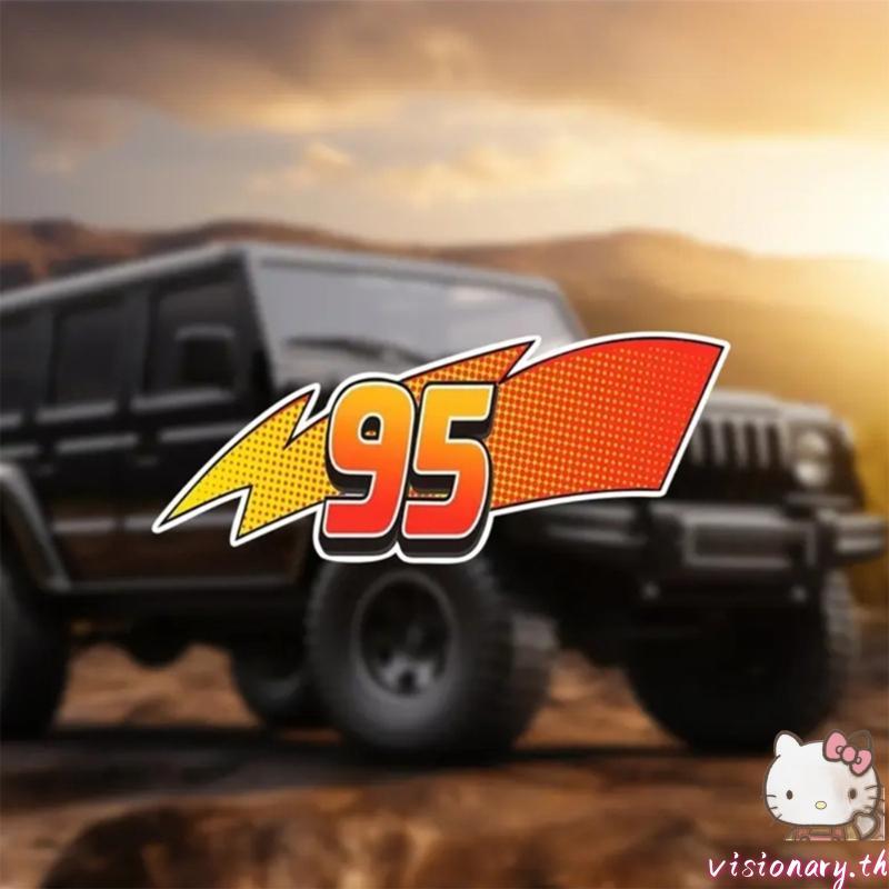 Vision Car Back Glass 95 Decal การมองเห็นได้วัสดุ PVC Weatherproof กาวสําหรับรถบรรทุก SUV การติดตั้ง