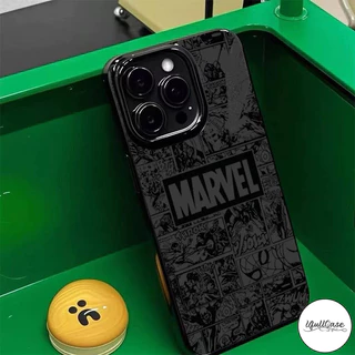 สำหรับIPhone 17 air 16 12 15 11 13 14 Pro Max XS XR X Max 16 7 8 15 Plus เคสผิวมันลายการ์ตูนสไปเดอร์แมนสไตล์แบรนด์แฟชั่น