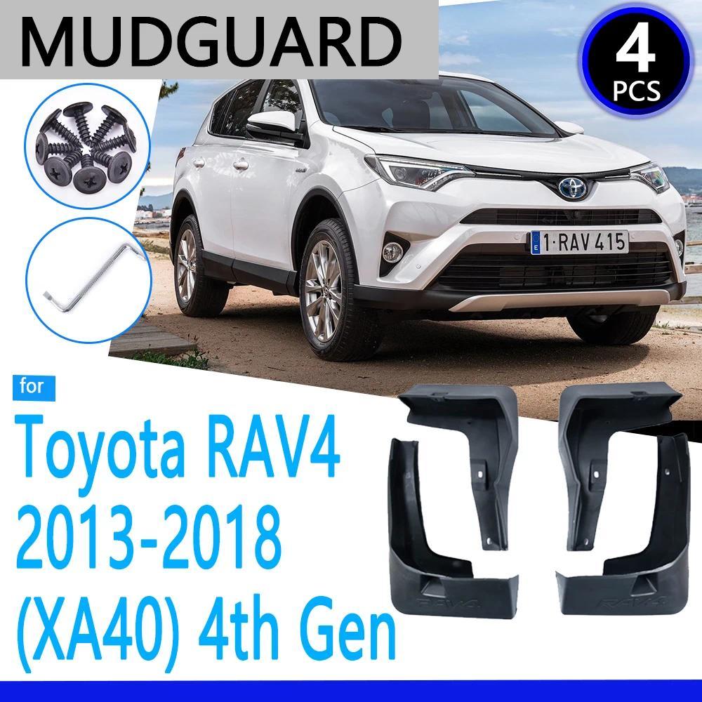 Mudguards สําหรับ Toyota RAV4 RAV 4 XA40 40 2013 ~ 2018 2014 2015 2016 2017 รถอุปกรณ์เสริม Mudflap F