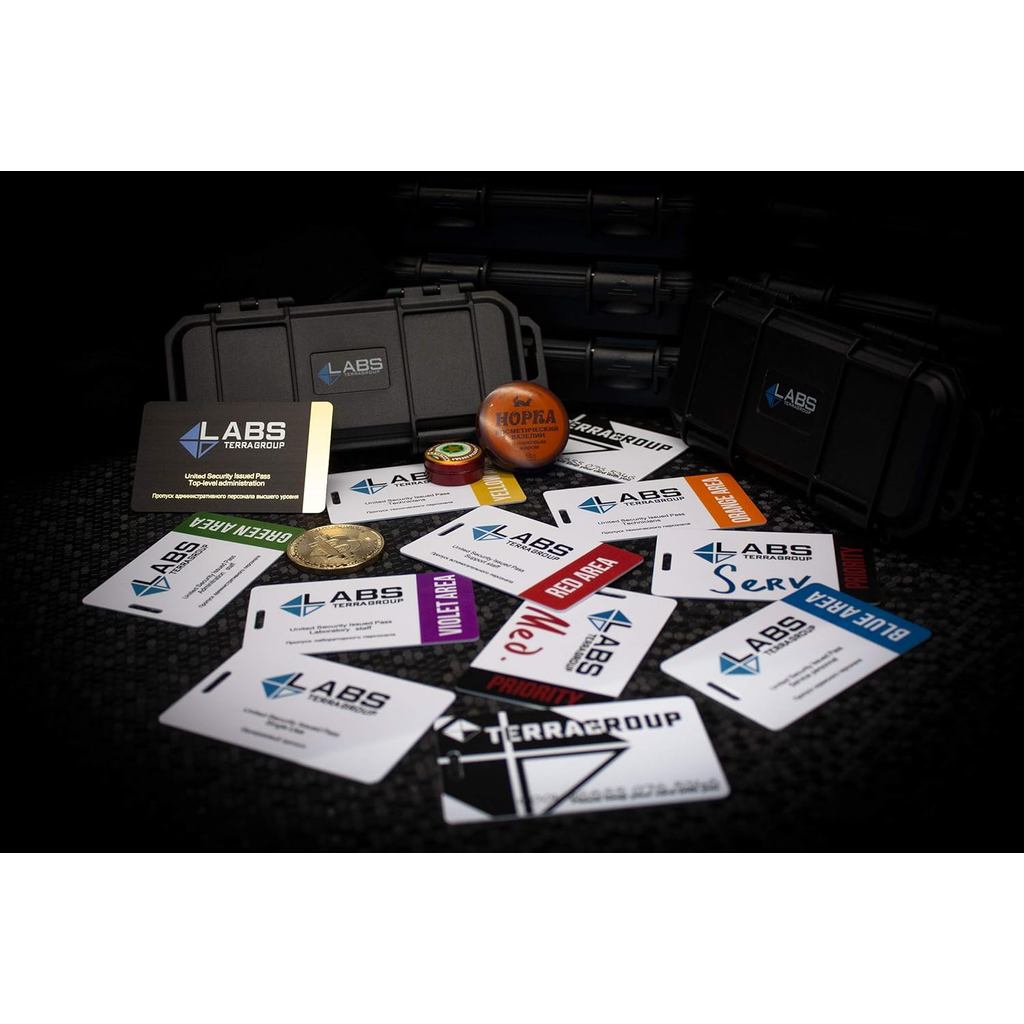 Escape from Tarkov Red Key Card Black KeyCard Collection รุ่น NFsee Tag Card Full Set Large Secure C