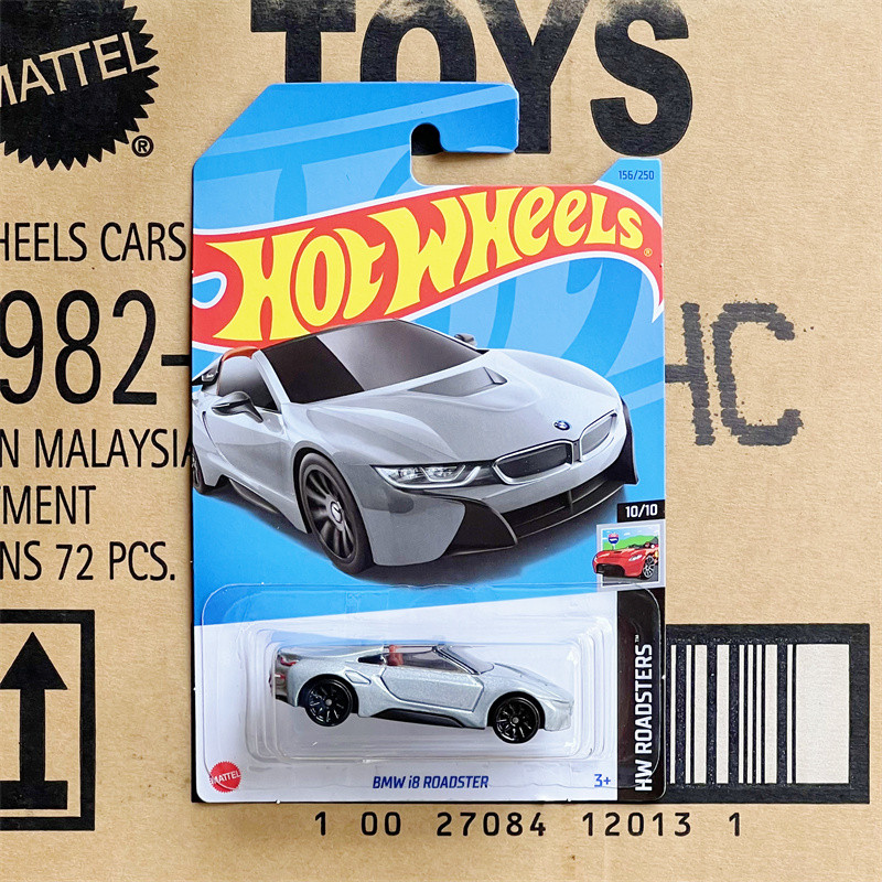 156#2023H รถสปอร์ตขนาดเล็ก Hot Wheels HOTWHEELS BMW I8 ROADSTER BMW i8