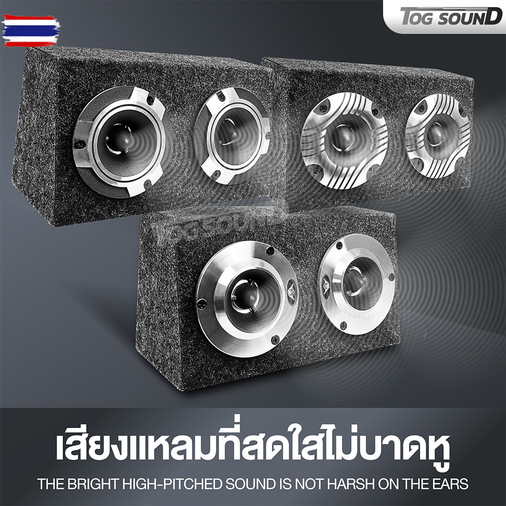 TOG SOUND ตู้ลำโพงสำเร็จรูป 4 นิ้ว คางหมู 600วัตต์ แถมสายลำโพงฟรี 2M  มี 7 รุ่นให้เลือก ตู้ลำโพง 4นิ