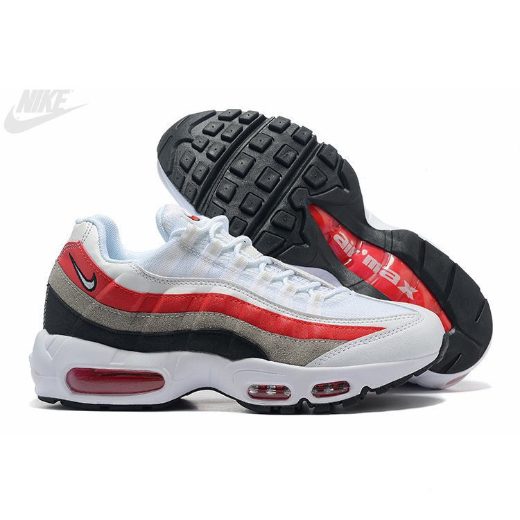 9Q9 Chunky Air Max 95 รองเท้าวิ่งสําหรับผู้ชายและผู้หญิง สีเขียว-เทา